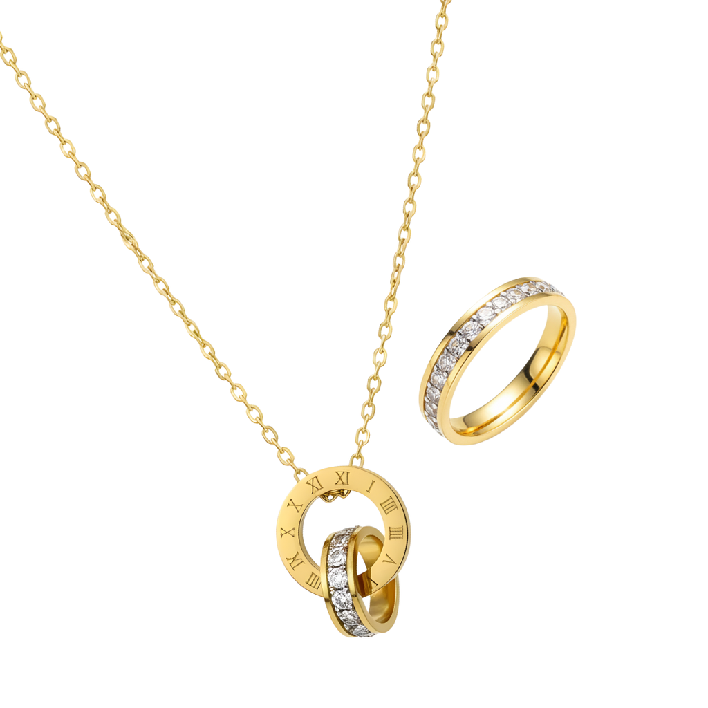 RONYA - Schmuckset - Halskette & RIng