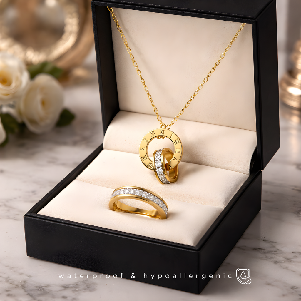 RONYA - Schmuckset - Halskette & RIng