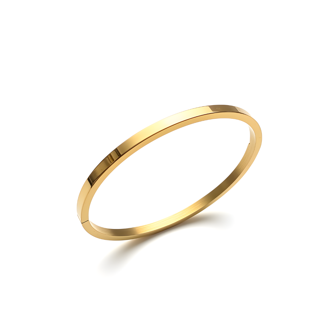 ZERA - Armreif- 18K vergoldet