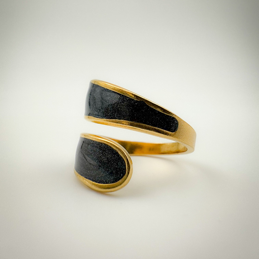 ŞEV Ring - 18K vergoldet