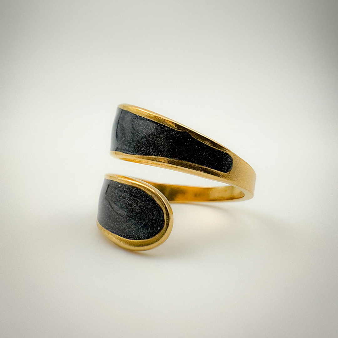 ŞEV Ring - 18K vergoldet