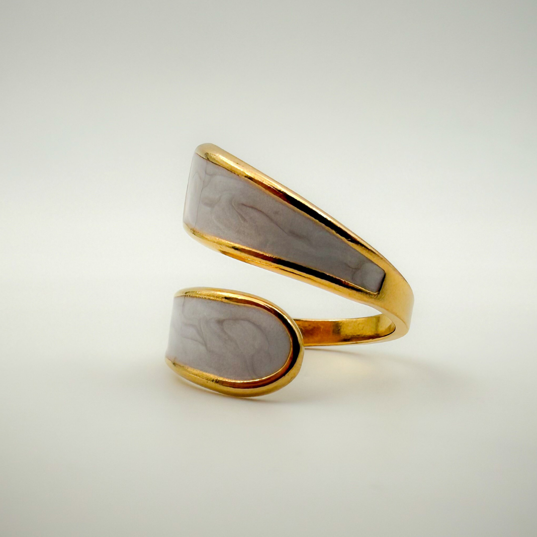 ŞEV Ring - 18K vergoldet