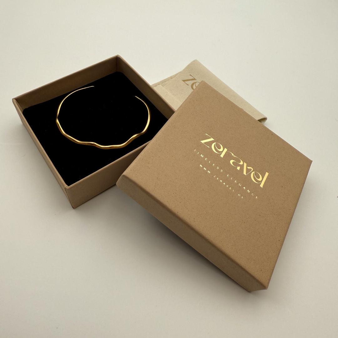 HÊL - Armreif - 18K vergoldet