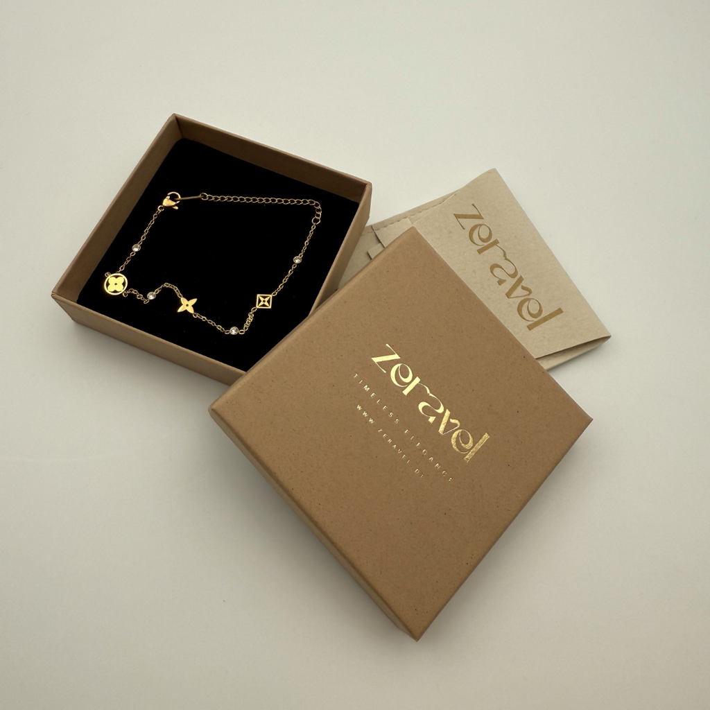 NÛBAR - Armband - 18K vergoldet