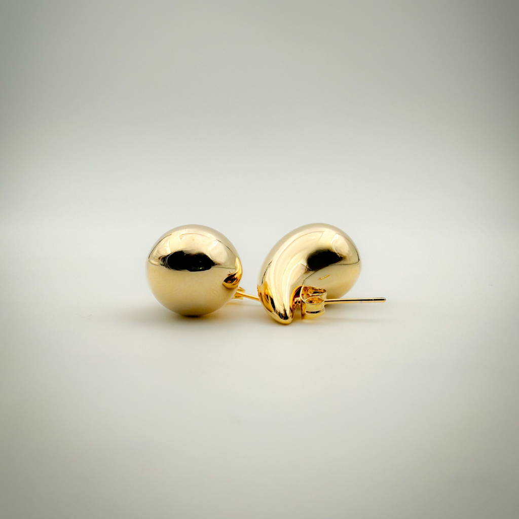 TIL - Tropfen Ohrringe - 18K vergoldet